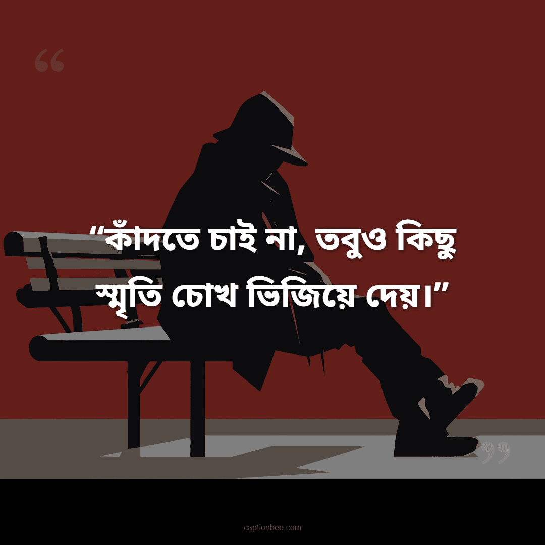 কাঁদতে চাই না, তবুও কিছু স্মৃতি চোখ ভিজিয়ে দেয়।